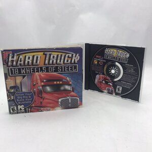 HARD TRUCK  18 WHEELS OF STEEL CASE,  CD ROM DISC AND DIRECTIONS.